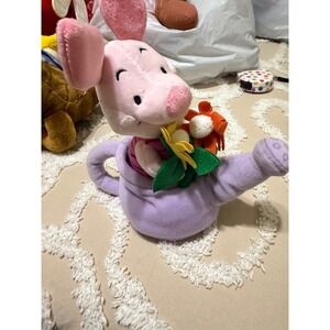 piglet in a‎ watering can plush